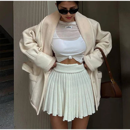 Chaqueta entallada de mujer con cinturón ajustable – JOHANNA