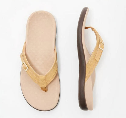 Sandalias ortopédicas para mujer con plantilla acolchada y ajuste perfecto – LUMÉRIA