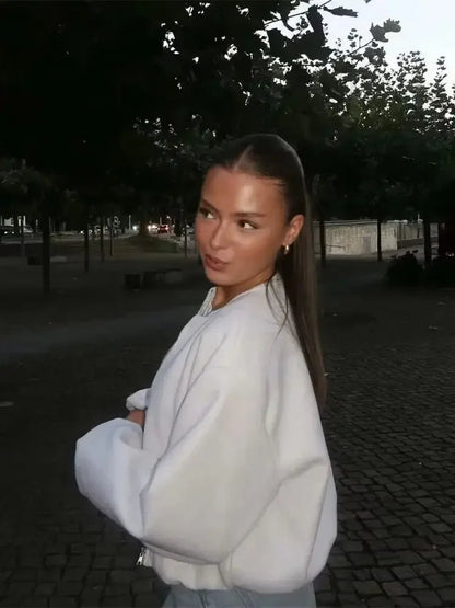 Chaqueta elegante y cómoda de entretiempo para mujer – KAROLIN