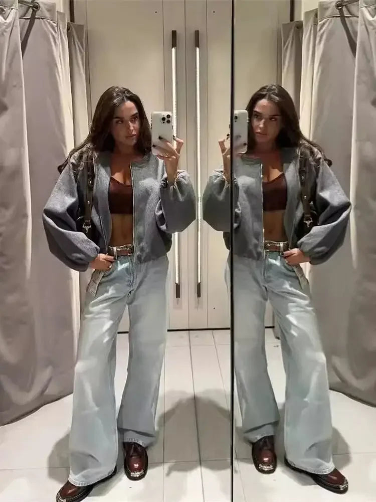 Chaqueta elegante y cómoda de entretiempo para mujer – KAROLIN