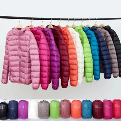 Plumífero ultraligero de mujer con diseño compacto y cálido – KATHRIN