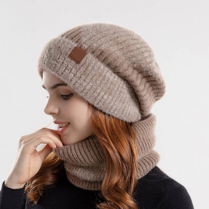 HAYLEIGH - Set de gorro y bufanda para mujeres