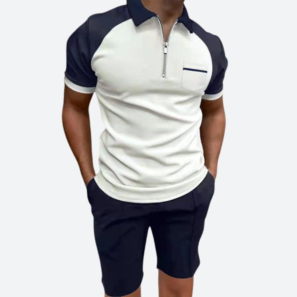 Polo entallado para hombre con estilo moderno – Silviero