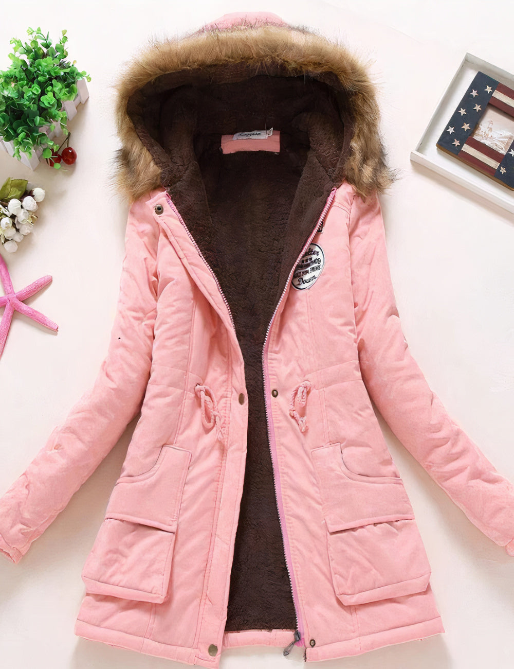 LUIZA - Chaqueta de forro polar cómoda y acogedora para mujeres