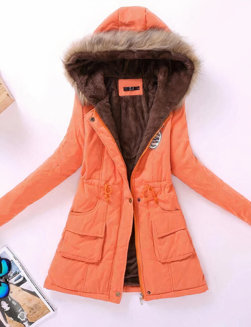 LUIZA - Chaqueta de forro polar cómoda y acogedora para mujeres