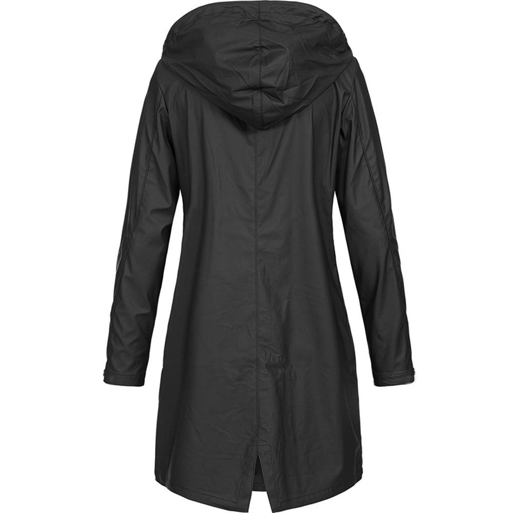 Chaqueta impermeable y transpirable de mujer con diseño elegante – LAURA