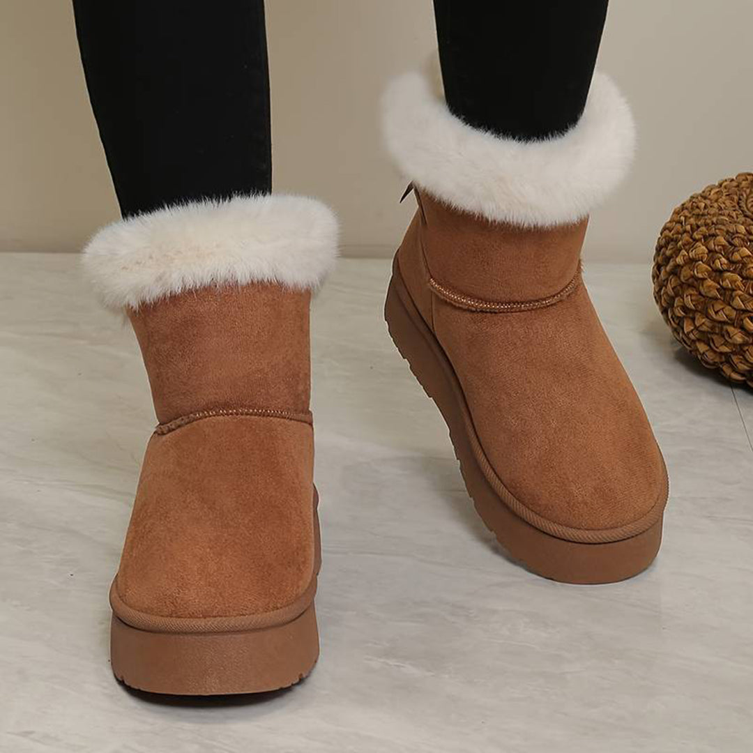 ZAHARA - Botas de invierno altas con suela gruesa para mujeres
