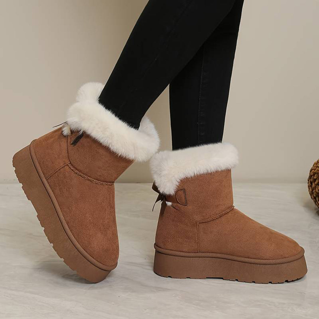 ZAHARA - Botas de invierno altas con suela gruesa para mujeres