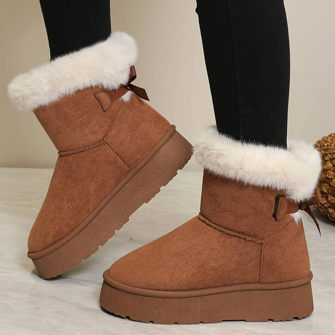 ZAHARA - Botas de invierno altas con suela gruesa para mujeres