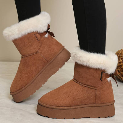 ZAHARA - Botas de invierno altas con suela gruesa para mujeres
