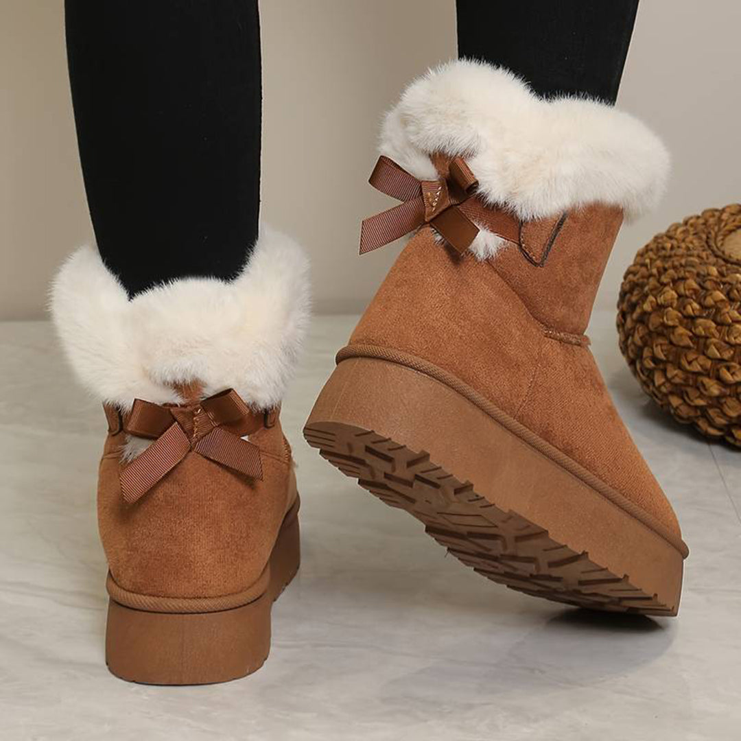 ZAHARA - Botas de invierno altas con suela gruesa para mujeres