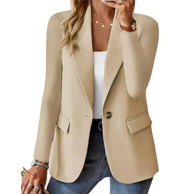 Blazer elegante de corte entallado y tejido premium – ANAÏS