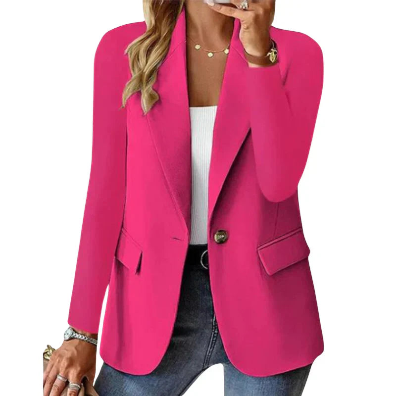 Blazer elegante de corte entallado y tejido premium – ANAÏS