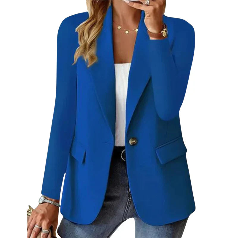 Blazer elegante de corte entallado y tejido premium – ANAÏS