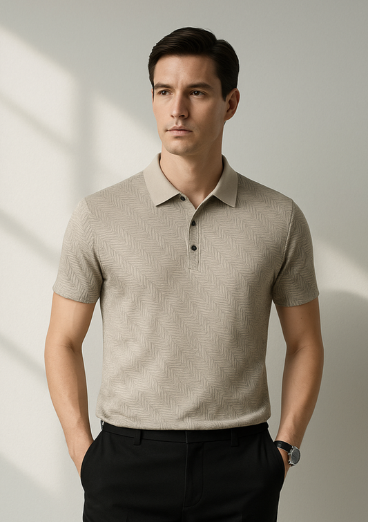 Polo casual para hombre con diseño limpio – Norvian