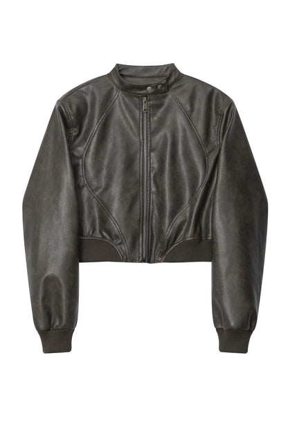 MARIT - Chaqueta de cuero lujosa para mujeres