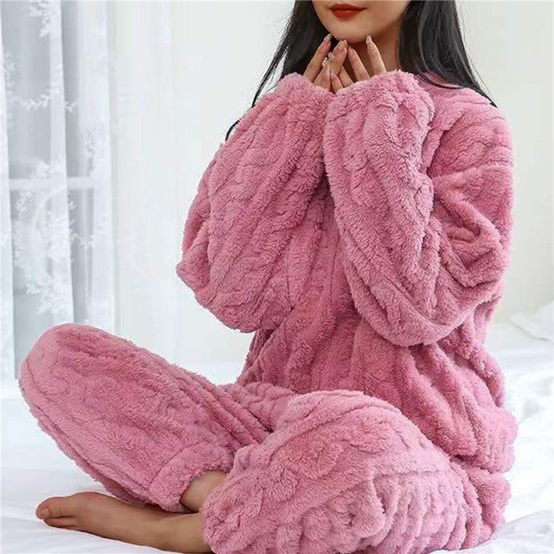 Conjunto de Pijama de Fleece Ultra Suave – MARIA