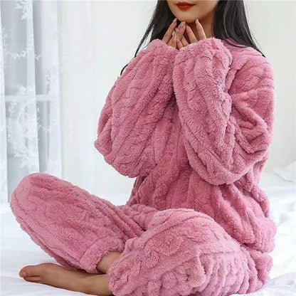 Conjunto de Pijama de Fleece Ultra Suave – MARIA