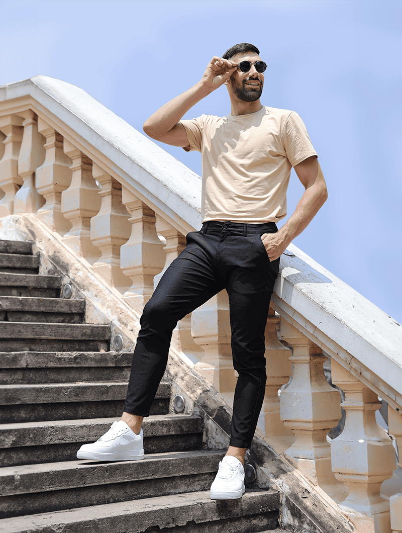 Pantalón elástico elegante para hombre – MATTHEW