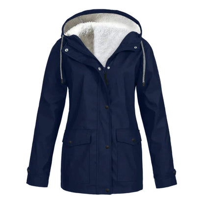 Chaqueta impermeable de mujer con diseño moderno – MELINA