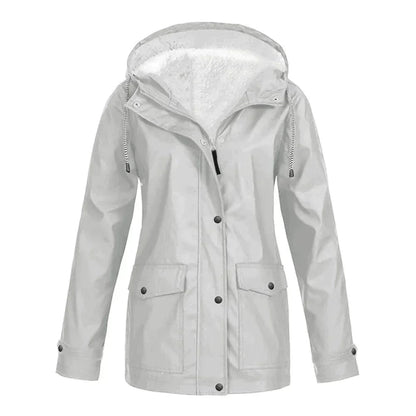 Chaqueta impermeable de mujer con diseño moderno – MELINA