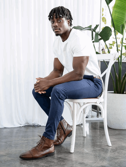 Pantalón elástico de hombre con ajuste cómodo y moderno – NOA