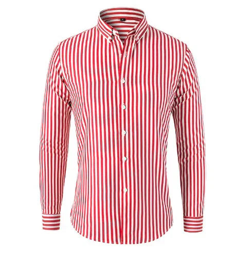 Camisa elegante de hombre con cuello clásico – NATHIER
