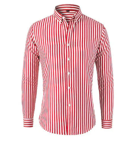 Camisa elegante de hombre con cuello clásico – NATHIER