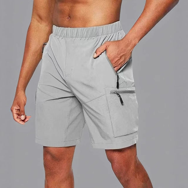 Short deportivo de hombre con bolsillos con cremallera – SYLVAIN