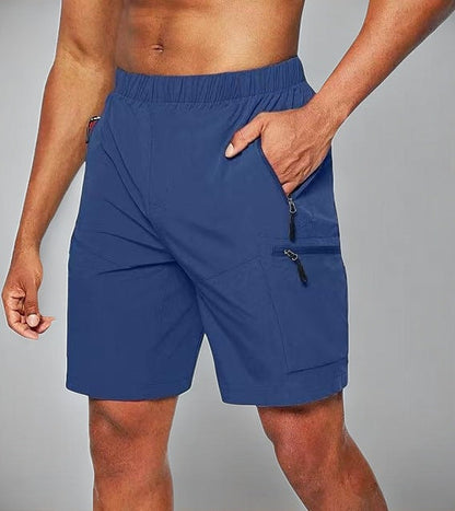 Short deportivo de hombre con bolsillos con cremallera – SYLVAIN