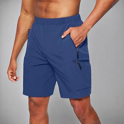 Short deportivo de hombre con bolsillos con cremallera – SYLVAIN