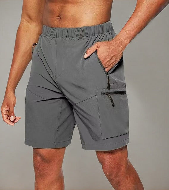 Short deportivo de hombre con bolsillos con cremallera – SYLVAIN