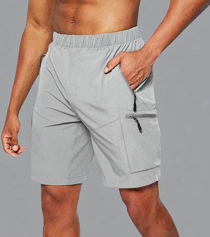 Short deportivo de hombre con bolsillos con cremallera – SYLVAIN