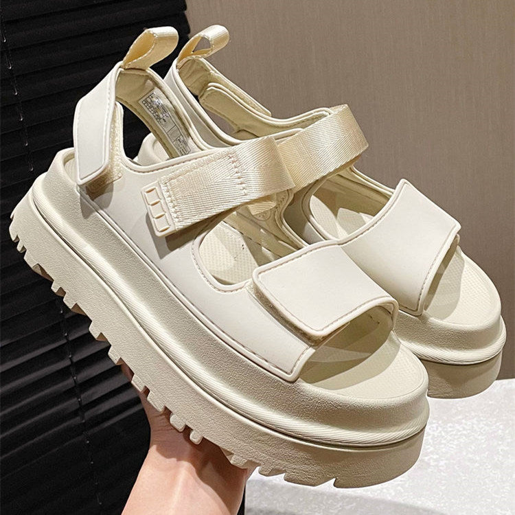 Sandalias chunky de mujer con tiras anchas y velcro – RUT