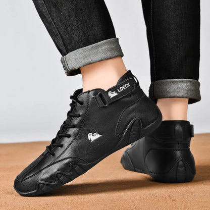 Botas barefoot de senderismo unisex con caña alta y suela flexible – FLEXTREK