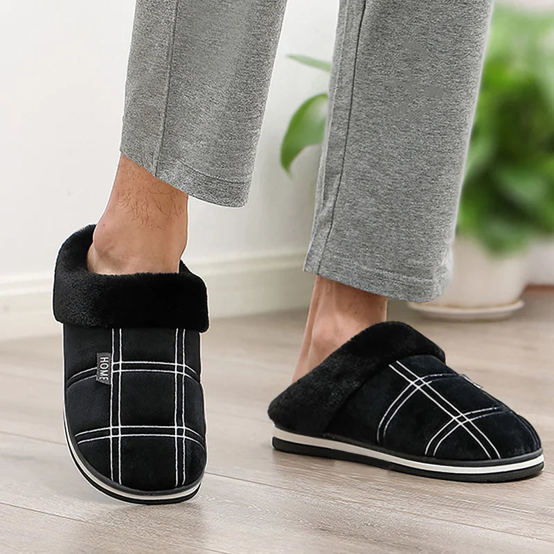 Zapatillas de casa cálidas y cómodas para hombre – PETER