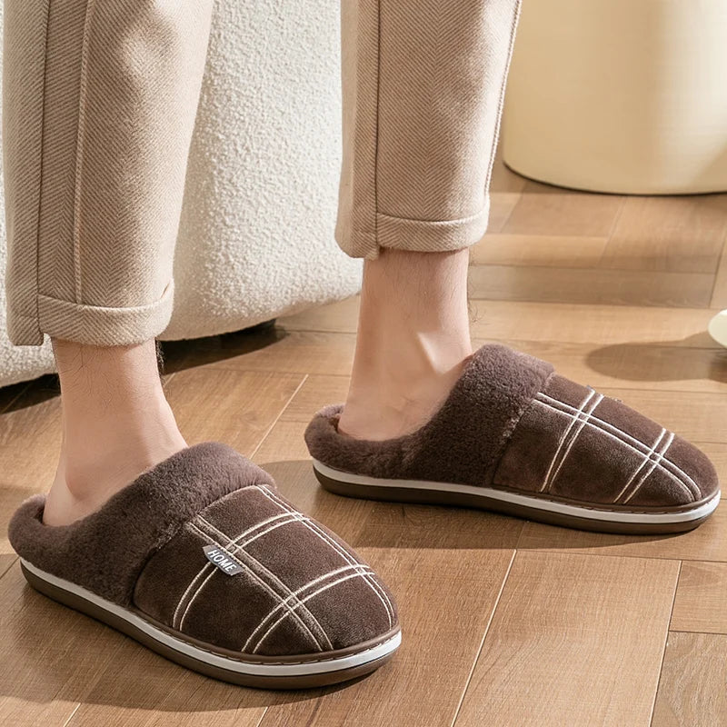 Zapatillas de casa cálidas y cómodas para hombre – PETER