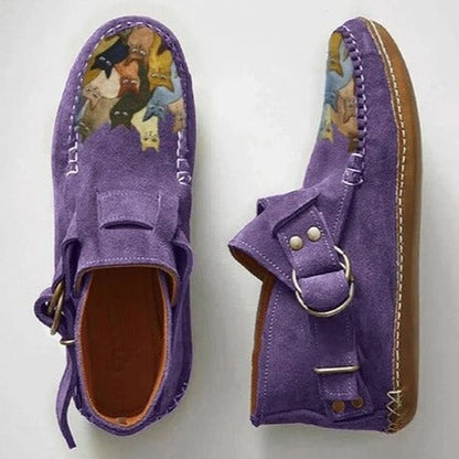 LUCIA - Botines de leopardo para mujer