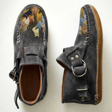 LUCIA - Botines de leopardo para mujer