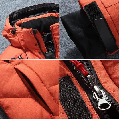 Parka de invierno con plumón cálido para mujer – JULIAN