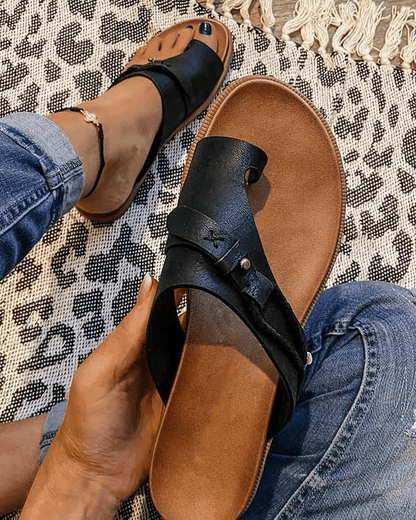 Chanclas ortopédicas con tira ajustable para mujer – KAIA