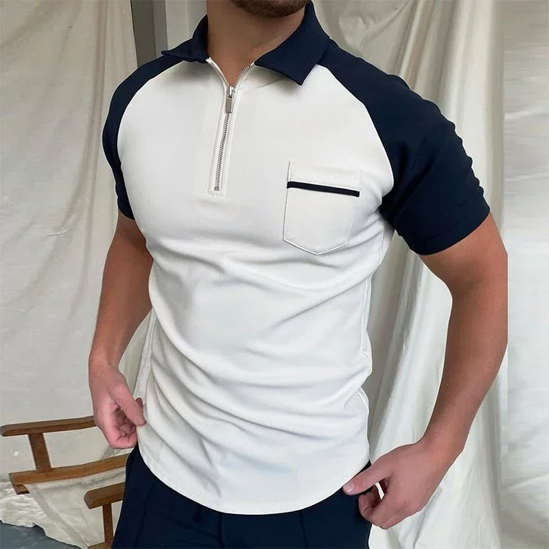 Polo entallado para hombre con estilo moderno – Silviero