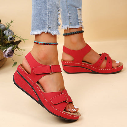 Sandalias ortopédicas retro cómodas y elegantes para mujer – VIVIANA