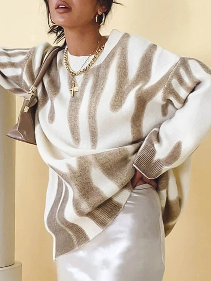 NATALIA - Suéter oversized cómodo de invierno para mujer