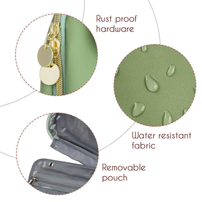 Organizador de cosméticos de viaje con diseño elegante – ELYSE