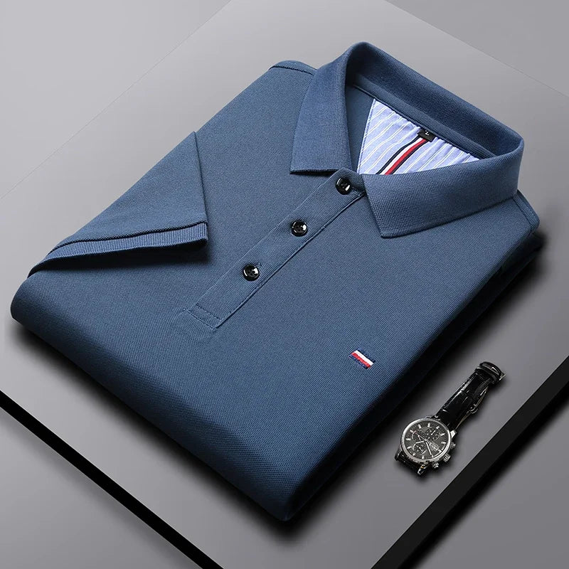 Polo clásica de hombre con cuello tradicional y corte regular – BEAUMONT