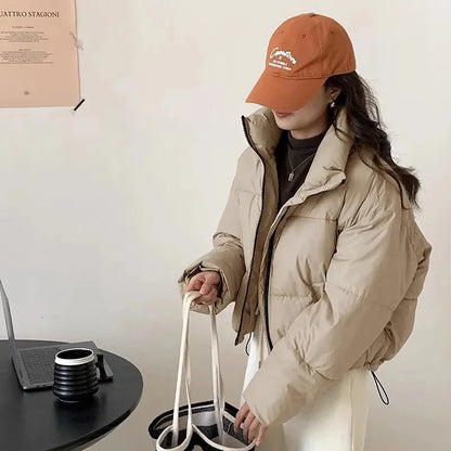 DASHA - Chaqueta acolchada puffer con diseño moderno para mujer