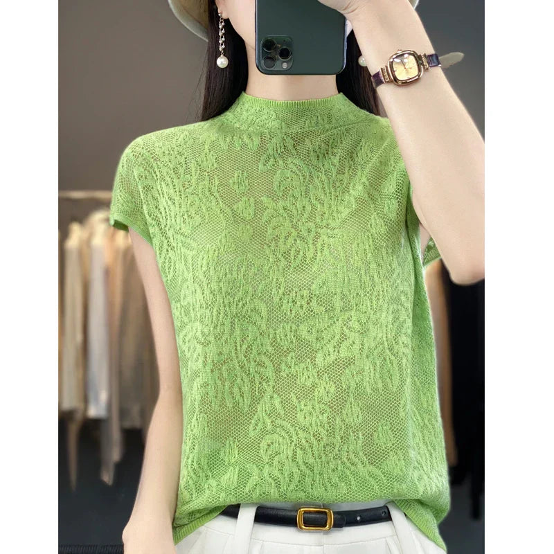 Val  - Suéter de lana fina para mujer