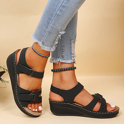 Sandalias ortopédicas retro cómodas y elegantes para mujer – VIVIANA
