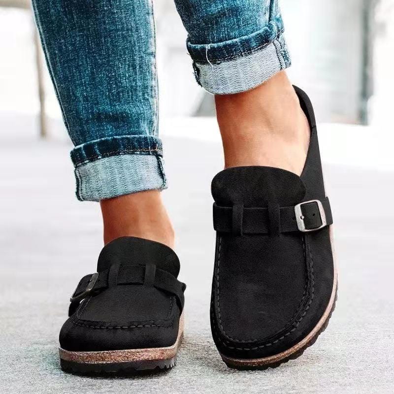 Sandalias tipo zueco con soporte ortopédico para mujer – OrthoSlides Soft